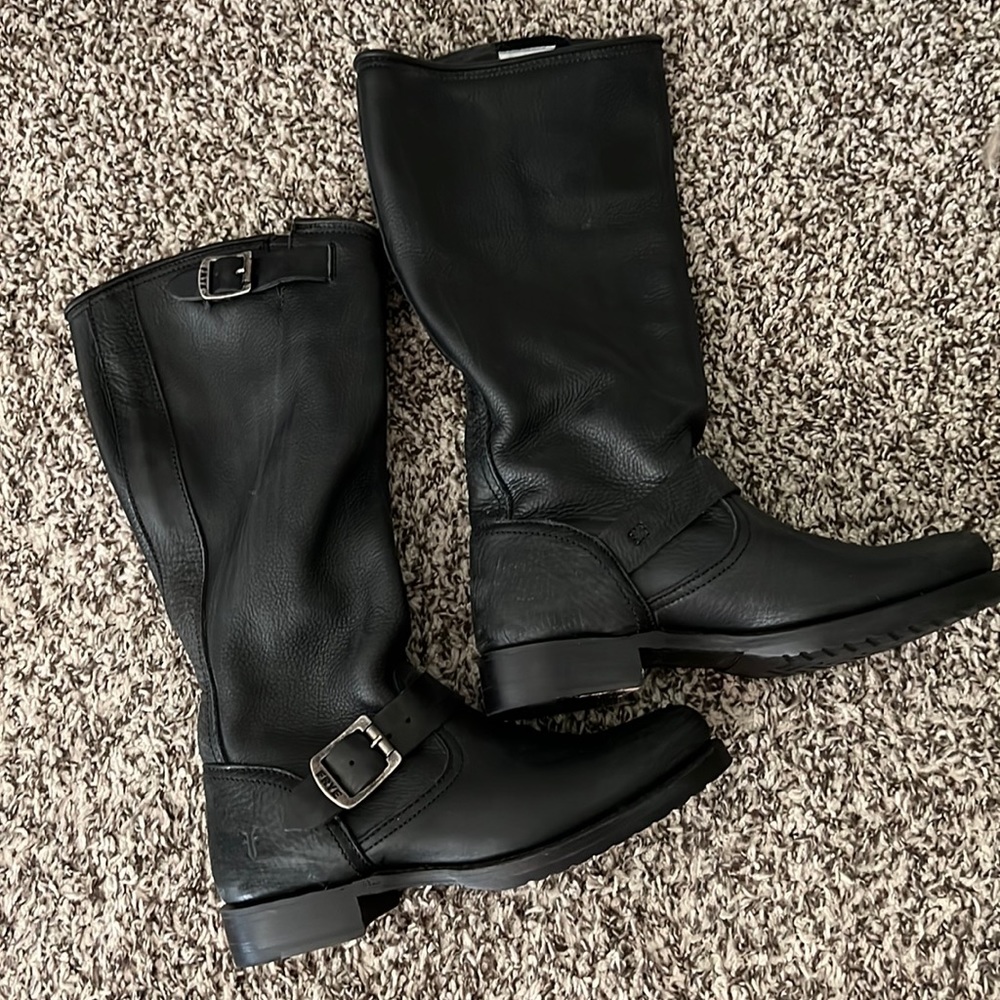 Frye Tall Veronica Slouch - Distressed - Picture 2 of 9